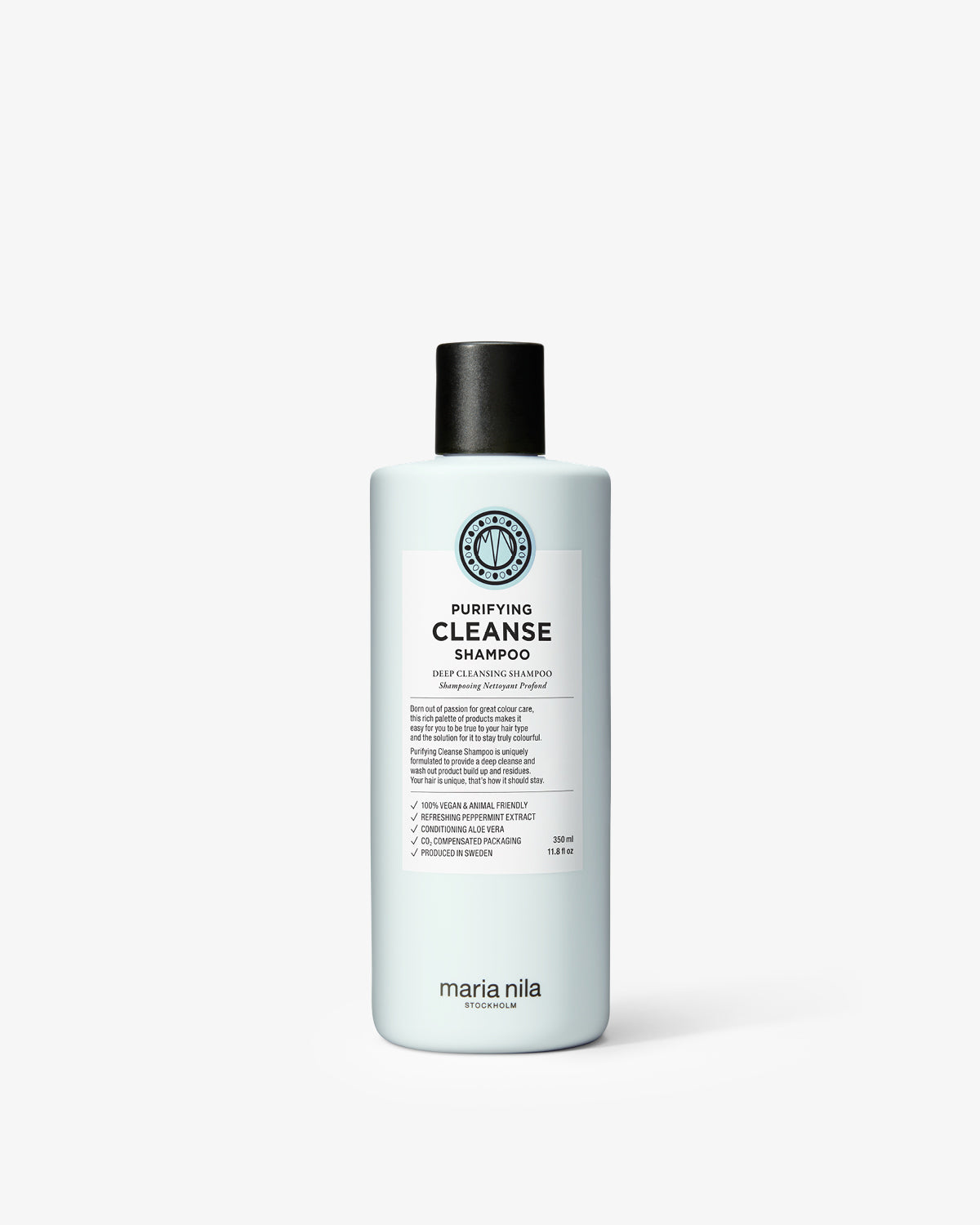 Maria Nila Purifying Cleanse shampoo for deep cleanse of the hair