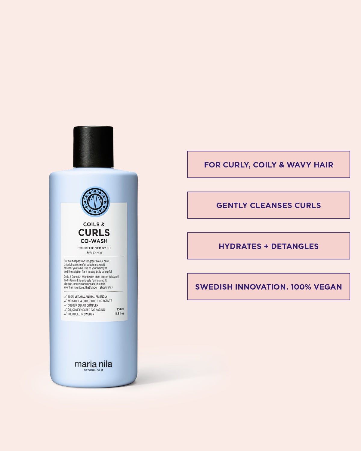 Coils & Curls Co-Wash 350ml