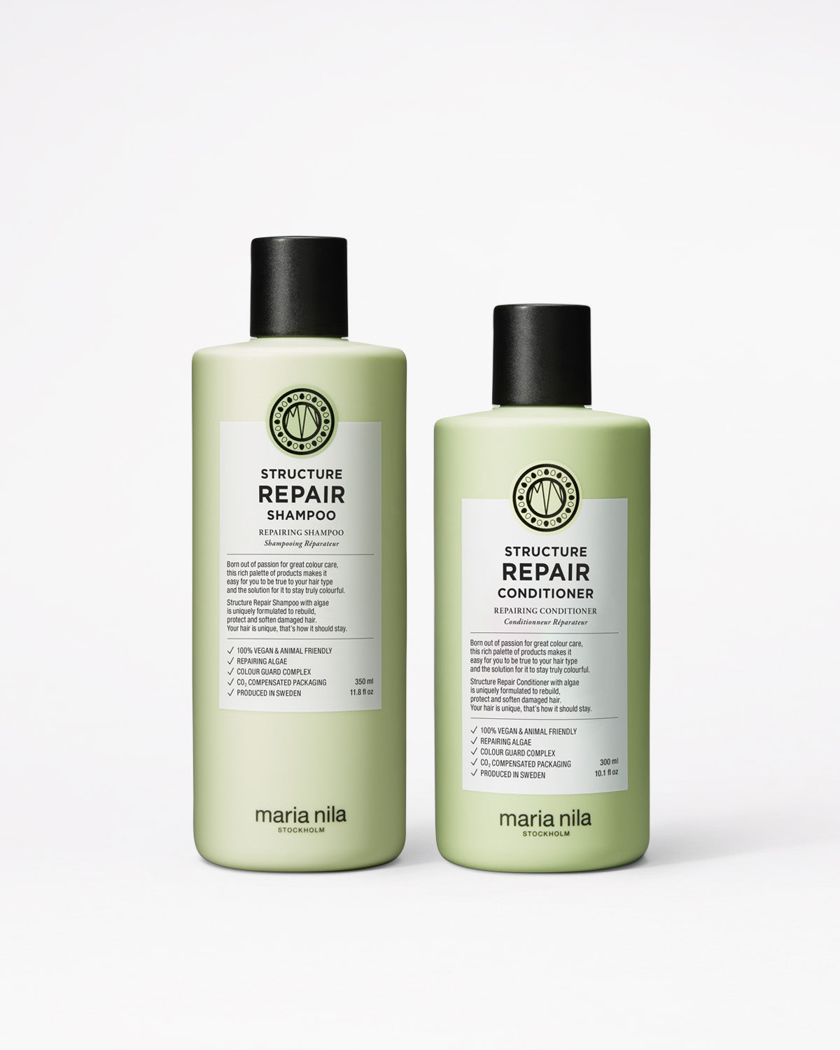 Maria Nila Structure Repair Shampoo and Conditioner